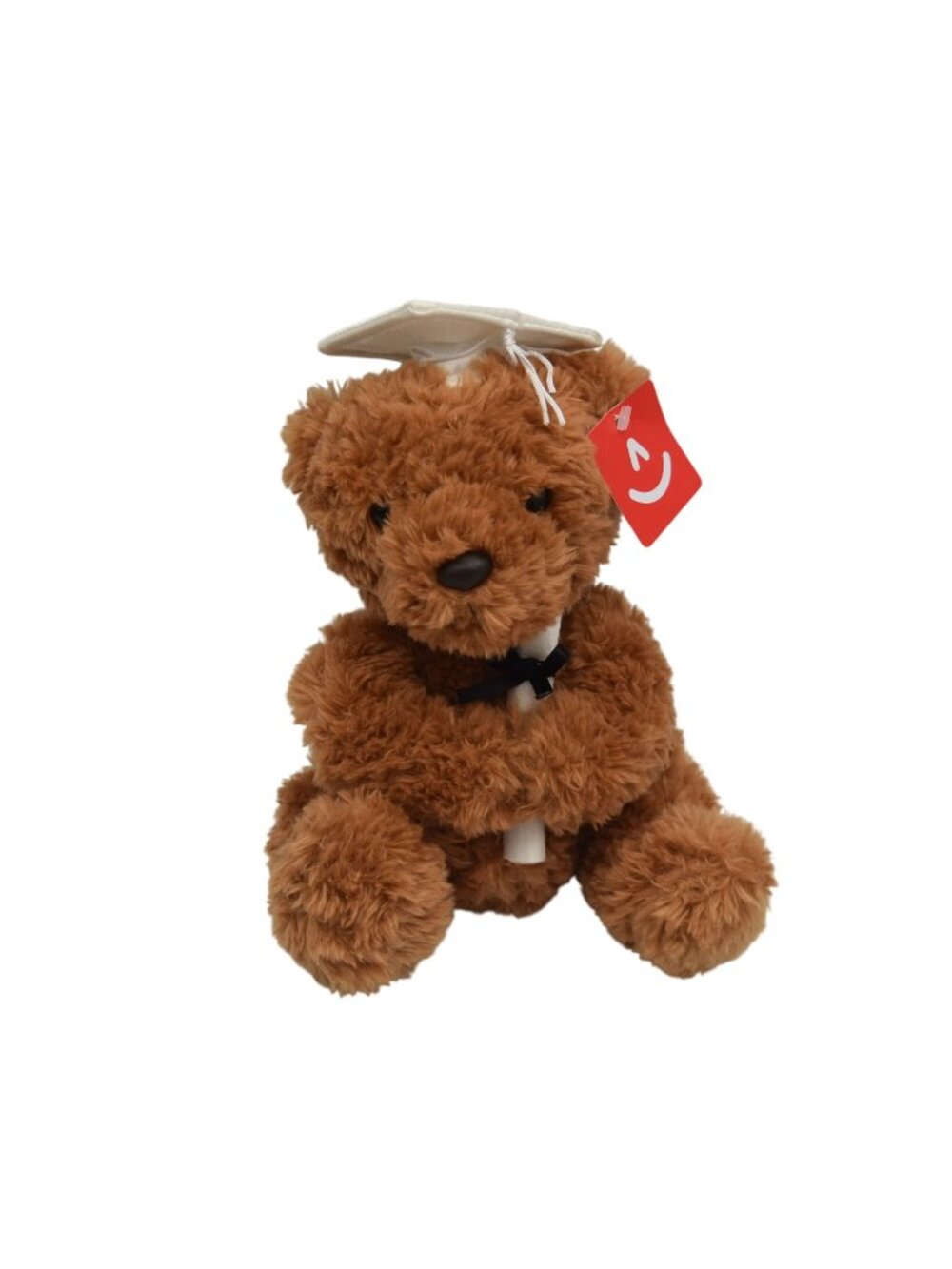 Aurora Graduation Teddy Bear 8" Plush Cap Diploma Brown Keepsake Stuffed Animal